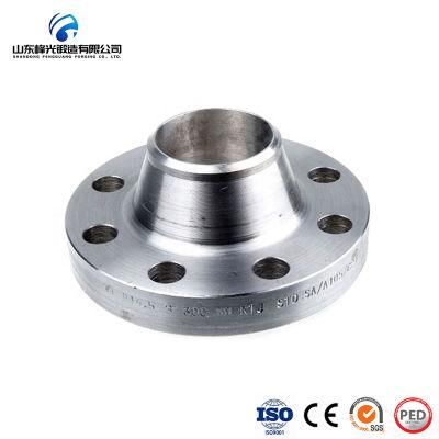Flange Flange Manufacturer Forged Carbon Steel Standard ASME B16.5 Sch40 Sch80 ASTM A105 Weld Neck Flange