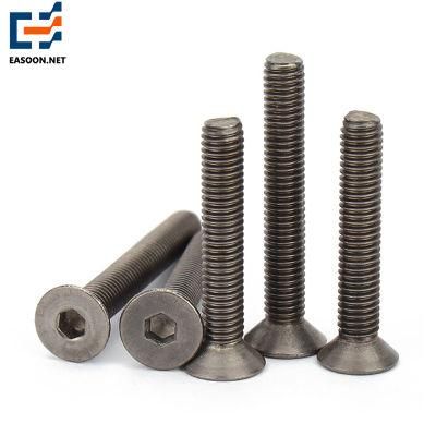 Ti Alloy Bolt Gr5 Ti6al4V Bolt M4 Titanium Bolt ASME/ANSI B18.3 Socket Bolt