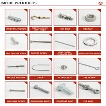 Customized U Bolt and Nut, U Head Bolt, Carbon Steel U Bolt