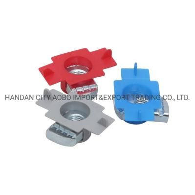 Factory Price Hot Selling Blue Plastic Wing Channel Nut