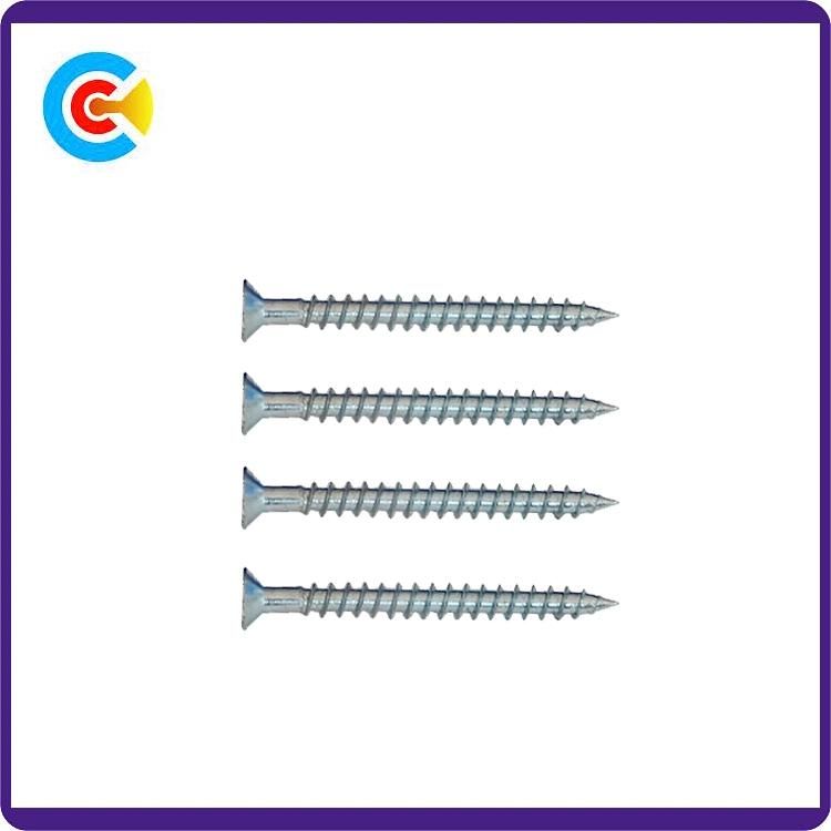 DIN/ANSI/BS/JIS Carbon-Steel/Stainless-Steel Galvanized Countersunk Torx Security Screw