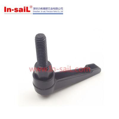 Black Metal M8 Thread Machinery Adjustable Handles