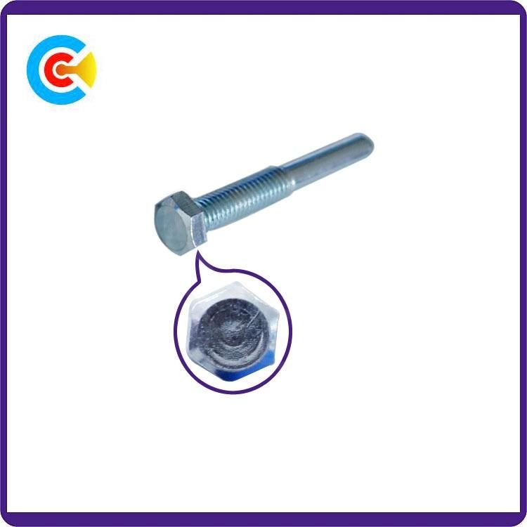 Flange Fastener Carbon Steel 4.8/8.8/10.9 M6/Galvanized Hexagon Head Pin/Shaft/Screws