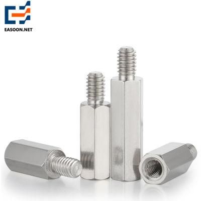 Stud M2 M3 M4 Hex Stud 304 Single Head Stud