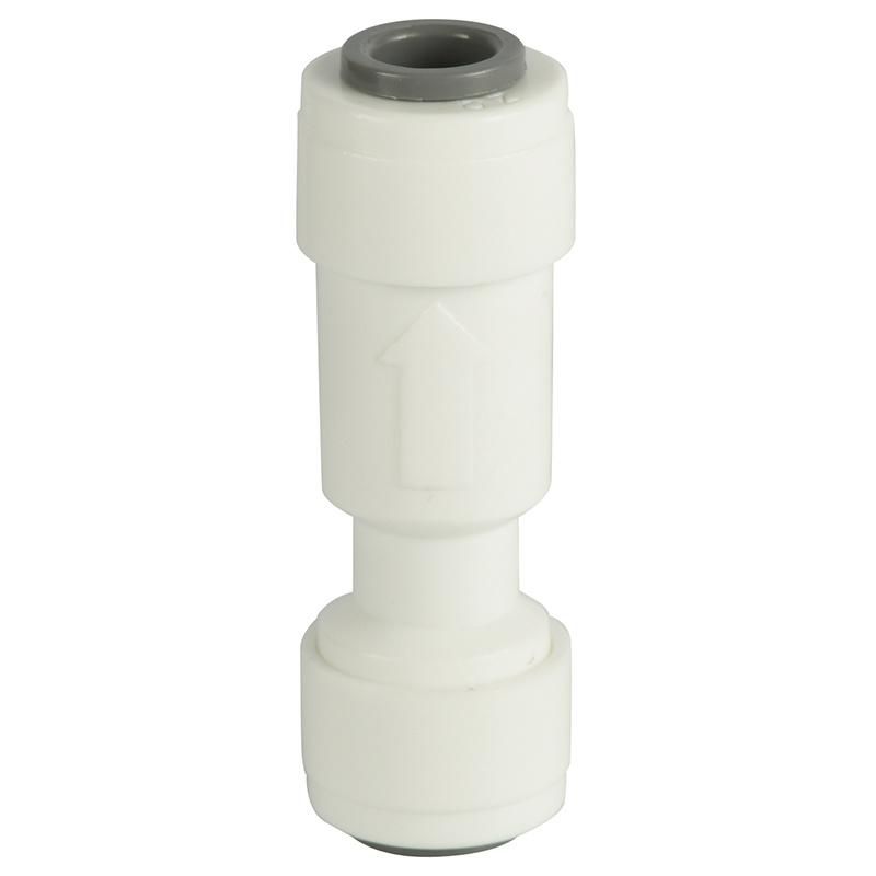 RO 1/4 Tube Od Union Straight Water Filter Fittings Check Valve
