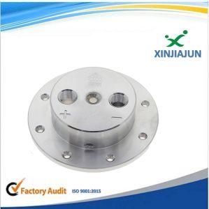 Precision Custom Aluminum Machining CNC Turned/Turning Parts, Pneumatic Fitting Connector