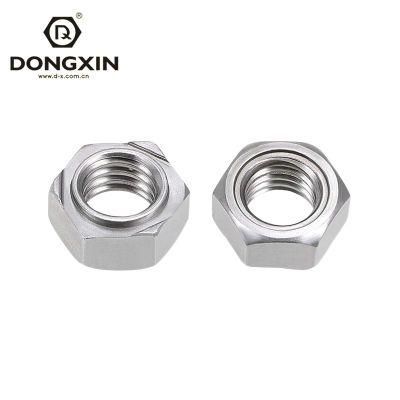 DIN929 White Zinc Plated Hex Weld Nut From Ningbo China