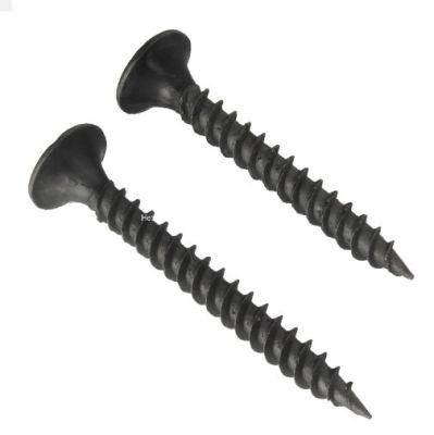 Phillips Wood Screws Assortment Kit, Carbon Steel Black Self Tapping Screws, Screw Set for Drywall Sheetrock Furniture