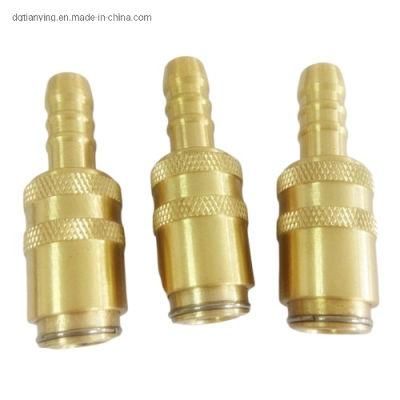 Brass Hydraulic Hose Fitting with Valve for Hasco Mold Component