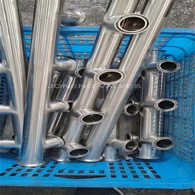 Joneng Stainless Steel Sanitary Pipe Section/Multi-Manifold