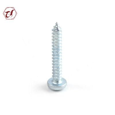 Zinc Plated Cross Recessed Hardware Self Tapping Screws