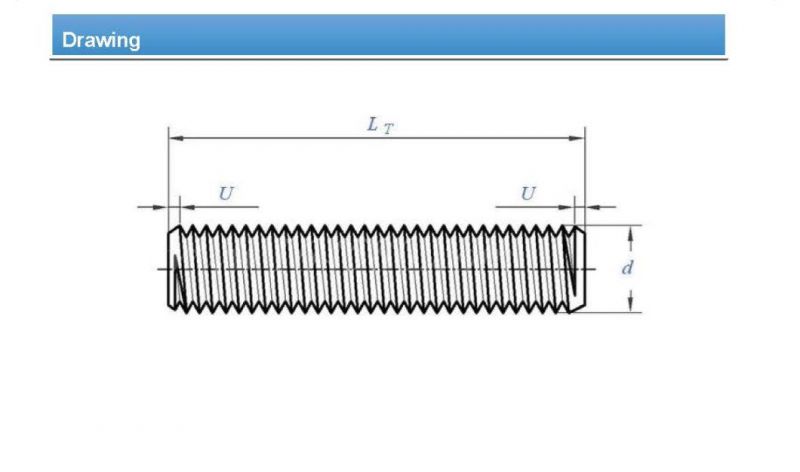 Wholesale Price Hot DIP Galvanized Double Threaded Stud Bolt