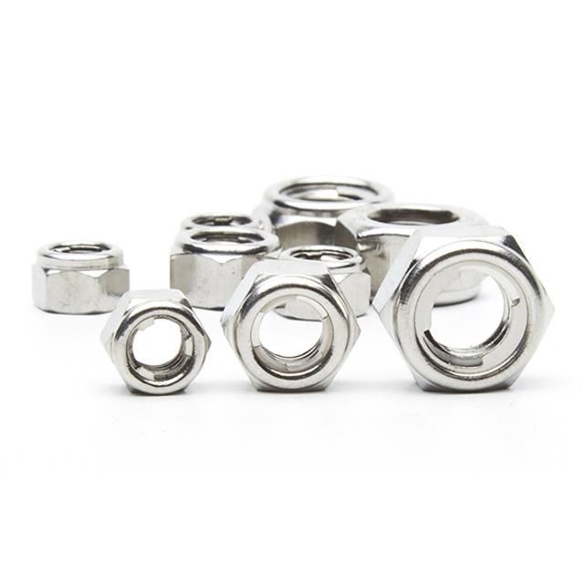 2022 High Quality DIN980 Prevailing Torque Type All-Metal Hexagon Metal Lock Nuts