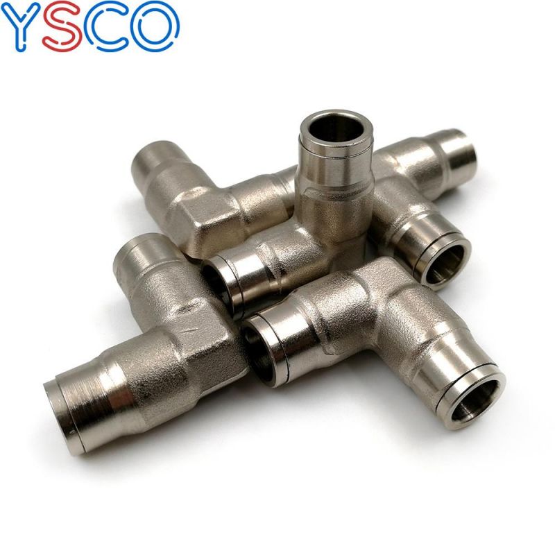 Ys 9.52mm Push Lock Elbow Connector for High Pressure Misting System
