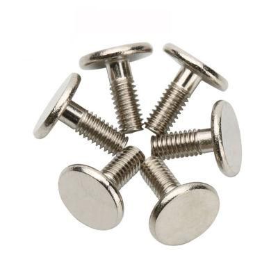 Non Standard Custom Ultra Low-Profile Flat Head Slotless Machine Screws