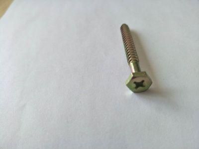 DIN/ANSI/BS/JIS Carbon-Steel/Stainless-Steel 4.8/8.8/10.9 Galvanized Shrinking Screw for Builing Bridge