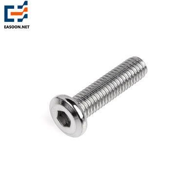 Flat Head Socket Bolt 304 Stainless Steel Hex Socket Head Cap Screw DIN912 Allen Bolt Hexagon Hex Socket Allen Key Bolts