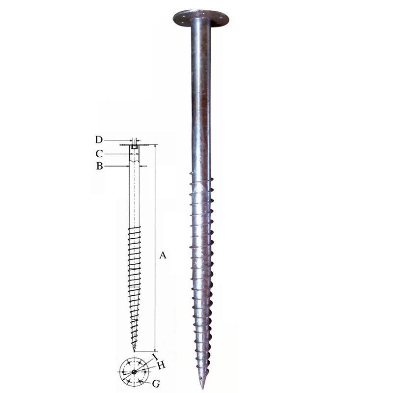 Amazon Heavy Duty Fastener Trampoline Anchors Hexagonal Stake Shaft Earth Ground Anchoring Easily Use Drill Ground Anchors Tent Stakes Dog Tie out Stake