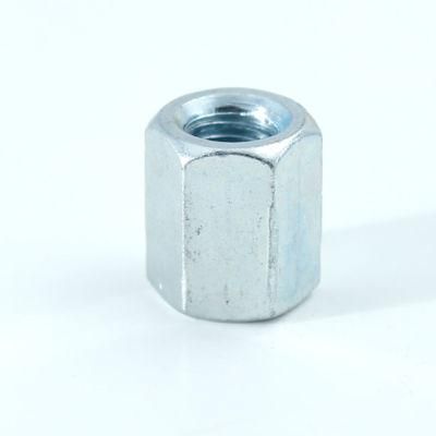 Nut Coupling Factory Wholesale Latest DIN6334 Long Nut Hexagon Nut Galvanized Hexagonal Coupling Nut