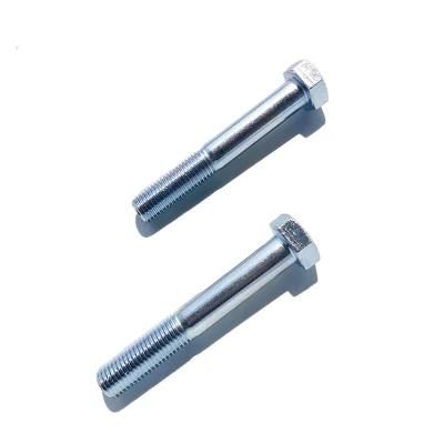 DIN931-8.8 Screw Hex Bolt with Zinc Plated