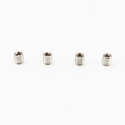 304 316 Small Set Nylon Hex Socket Screws Phillips Plastic Point Pointed Grub Screw