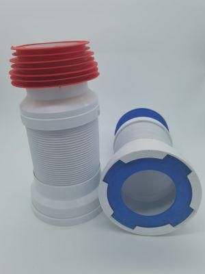 Bathroom Waste Pipe Use for Soil Pipe Drain Plumbing Durable Wc Pan Connector PP Toilet Connecting Tube