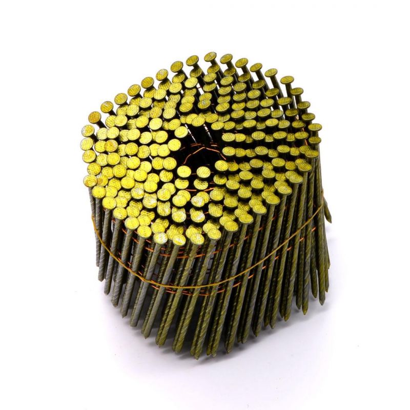 Electro Galvanized Steel Iron Roof Coil Nail Roofing Wire Nails Coil Nail