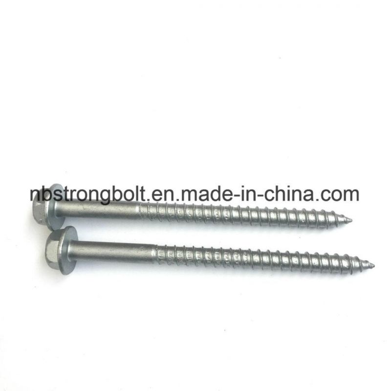 Hex Head Flange Self Drilling Screw with Zinc Plated