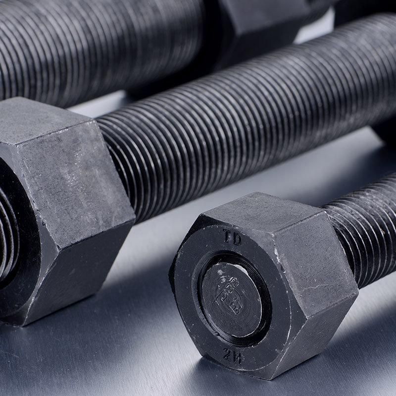 A193m Half Thread Alloy-Steel High Pressure Temperature Double End Stud Bolt