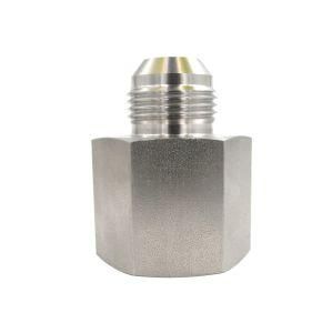 Male Jic/an to Female NPT Pipe Adapter Stainless Steel Tube Connector