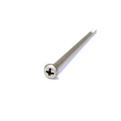 Customizable 150mm Stainless Steel Cross Recessed Phillips Pan Head Extra Long Screws