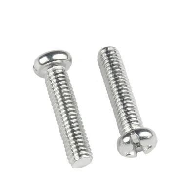 White Zinc Plated Cross Slotted Bolts, Phillips Round Head Pan Machine Screw