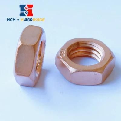 Yellow Zinc Plated Hex Nut/DIN934/Hex Nuts Yellow Zinc
