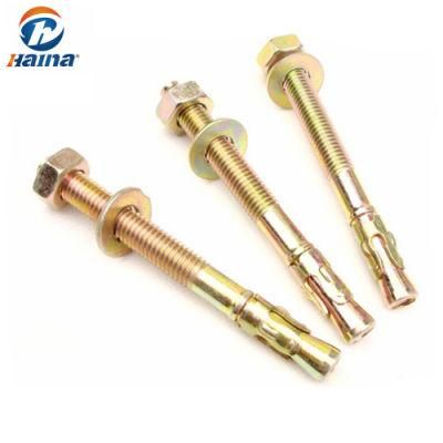 High Quality Color Zinc Plated Wedge Anchors