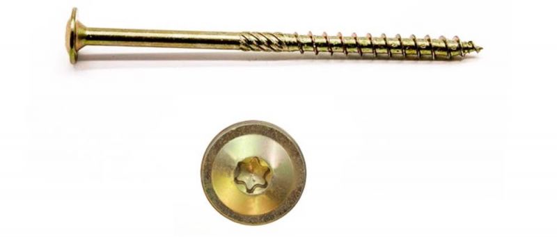 Tx Recess Zp Carbon Steel Width Wafer Head Chipboard Screws