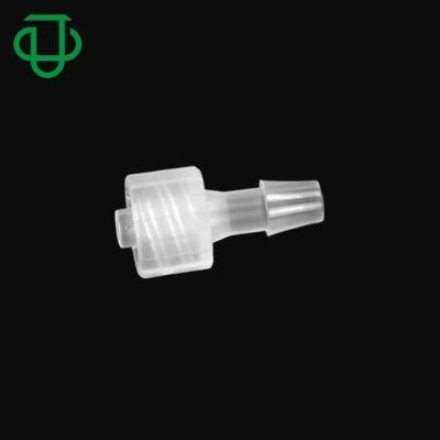Plastic 5/32 Inch 4mm Hose Barb Male Luer Integral Lock Ring Adapter Luer Connector Fitting