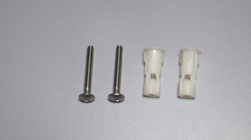 Toilet Cover Plastic Nylon SS304 Connecting Bolt
