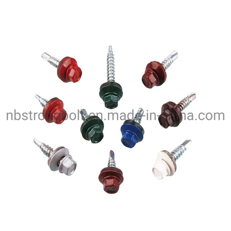 Modify Truss Head Self Drilling Screw with Zinc Black Phosphated More Than 10 Years Produce Expricence Factory