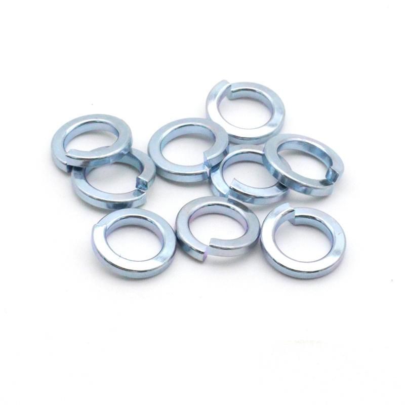 Stainless Steel /Carbon Steel Zinc Plated M2-M33 Single Coil Spring Lock Washer