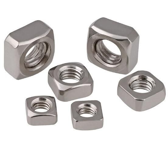 High Quality Stainless Steel DIN557 Square Nut