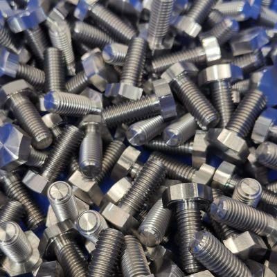 DIN933 Hex Bolts in Stainless Steel Screws and Ti Bolt M10*25 Ta2
