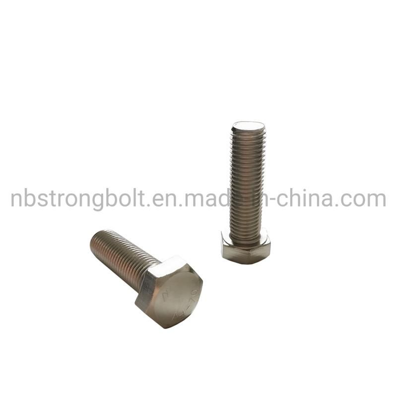 High Quality Stainless Steel A4 Hex Bolt DIN933