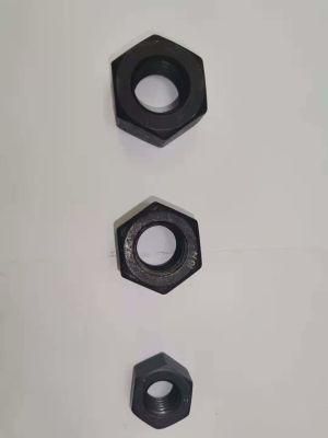 Black - Carbon Steel - 8s-M12 -Nuts-A563m-Factory Price