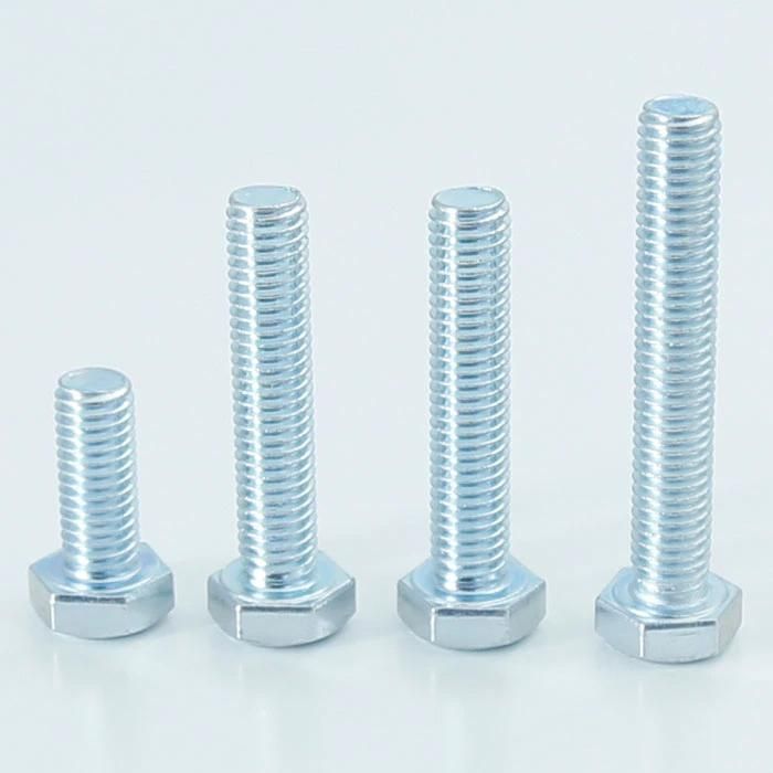 DIN933 Hex Bolt Grade 4.8/8.8/10.9/12.9 DIN931 DIN933 Zinc Plated Bolts