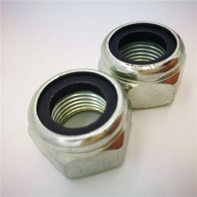 DIN 985 DIN 982 White Ring/Blue Ring Nylon Self Lock Nut Precise