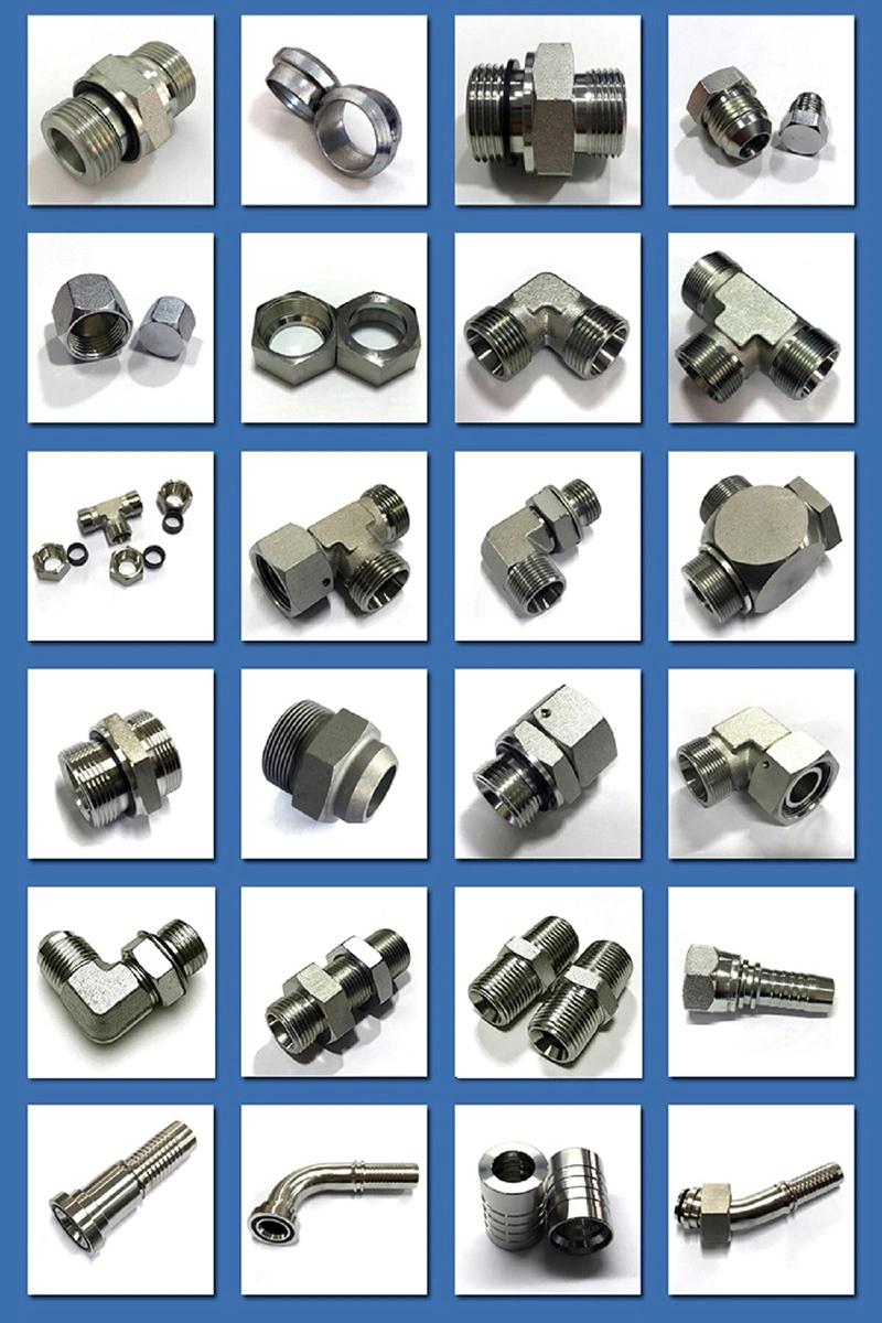 Rexroth Hawe Cartridge Valve OEM Aluminum CNC Turning Parts Brass Parts Stainless Steel Hydraulic Fitting Machining Parts