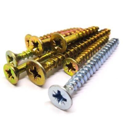 13mm-100mm DIN 3.5mm-6.5mm Wood Screws Bolt and Nuts Chipboard Screw with High Quality