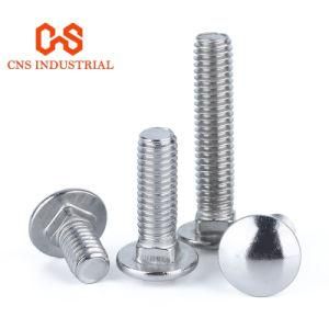 DIN603 Stainless Steel Bolt Square Neck Wagon Carriage Bolts and Nuts for Steel Building