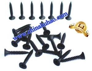 Screw/ Factory Direct Bugle Head Phillips Black Phosphated Drywall Screw (3.5*25mm)