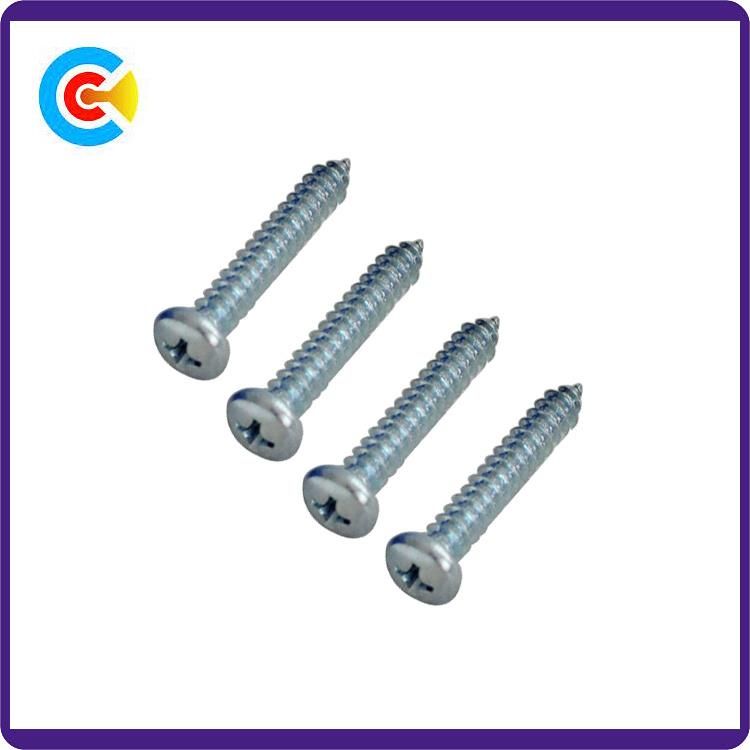Carbon Steel/4.4/8.8/10.9 Fastener Cross Pan Head Self-Drilling Screws